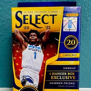 2020-21 Panini Select NBA Basketball Hanger Box Brand New Factory Sealed NIB